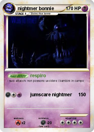 Pokemon nightmer bonnie