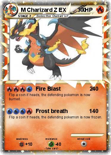 Pokemon M Charizard Z EX           0
