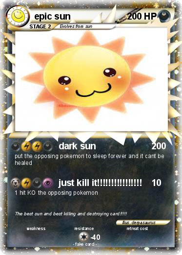 Pokemon epic sun