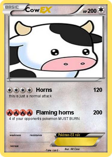 Pokemon Cow