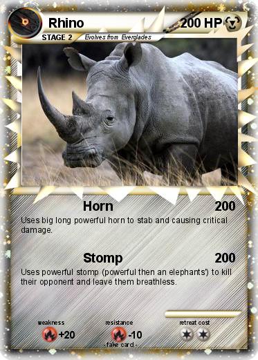 Pokemon Rhino