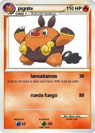 Pokemon pignite