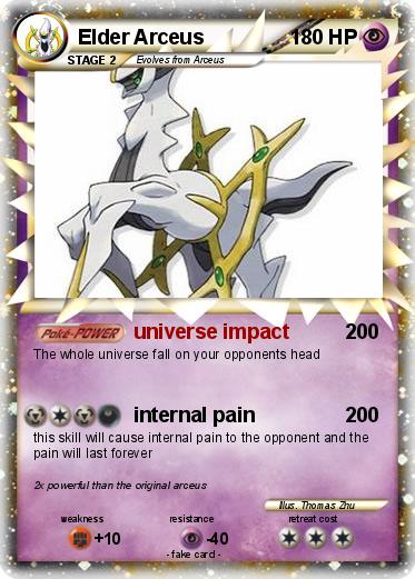 Pokemon Elder Arceus