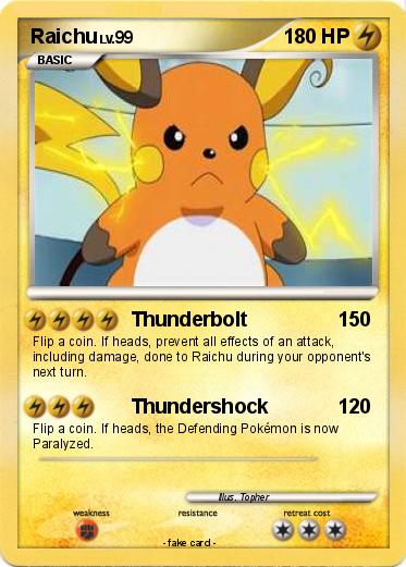 Pokemon Raichu