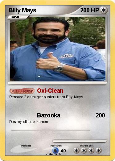 Pokemon Billy Mays