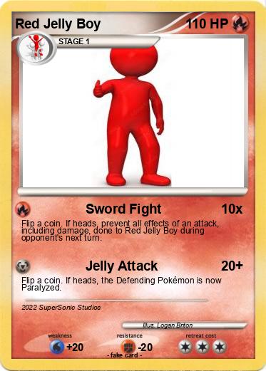Pokemon Red Jelly Boy