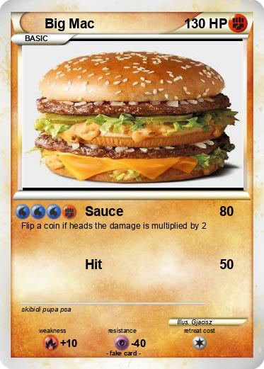 Pokemon Big Mac
