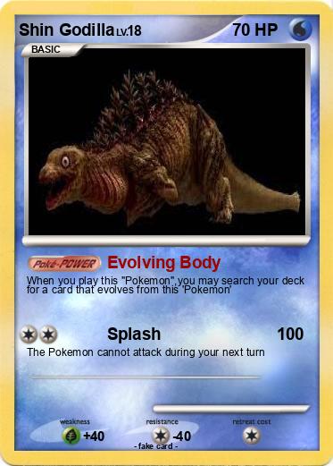 Pokemon Shin Godilla