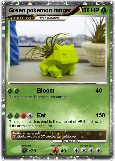 Pokemon Green pokemon ranger