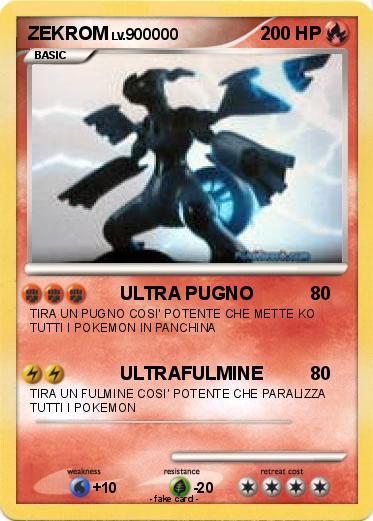 Pokemon ZEKROM