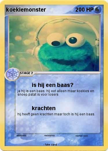 Pokemon koekiemonster