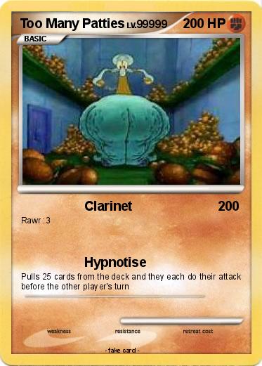 Pokemon Too Many Patties
