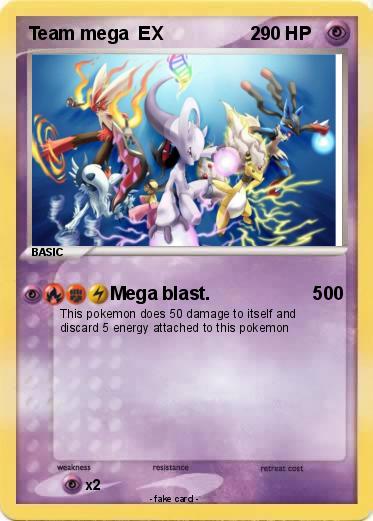 Pokemon Team mega  EX                 2                           2                                   2             2