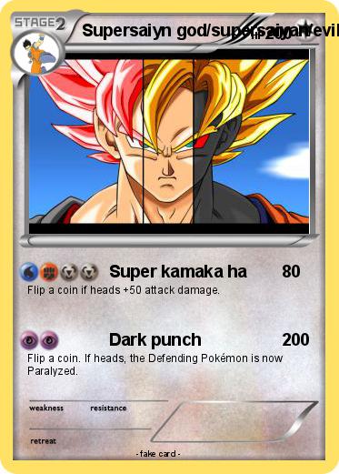 Pokemon Supersaiyn god/supersaiyan/evilgoku