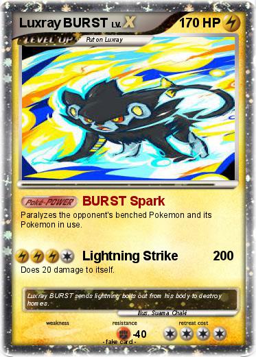 Pokemon Luxray BURST