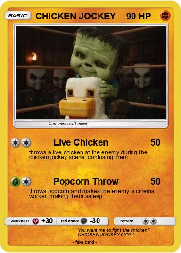 Pokemon CHICKEN JOCKEY