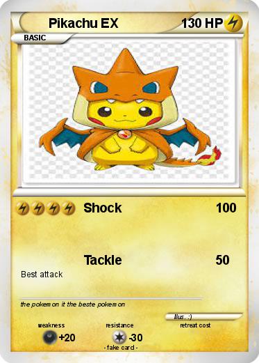 Pokemon Pikachu EX