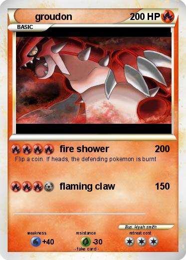 Pokemon groudon