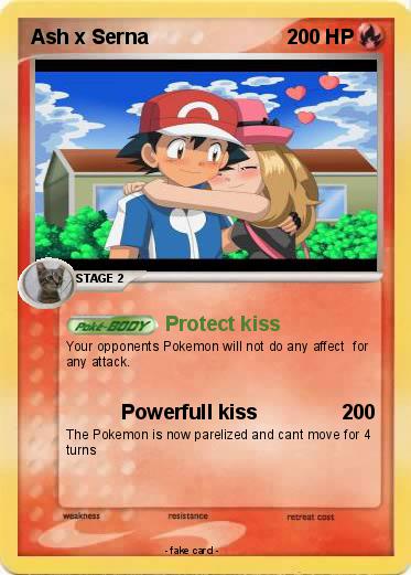 Pokemon Ash x Serna