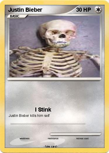 Pokemon Justin Bieber