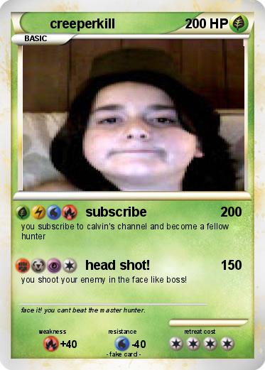 Pokemon creeperkill