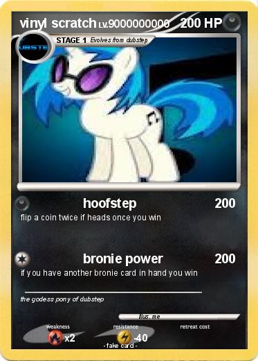 Pokemon vinyl scratch