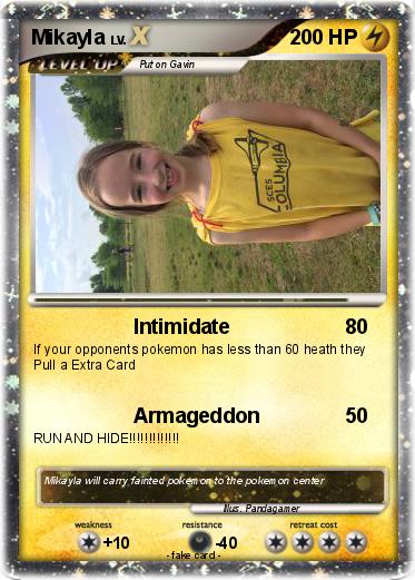 Pokemon Mikayla