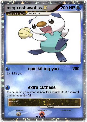 Pokemon mega oshawott