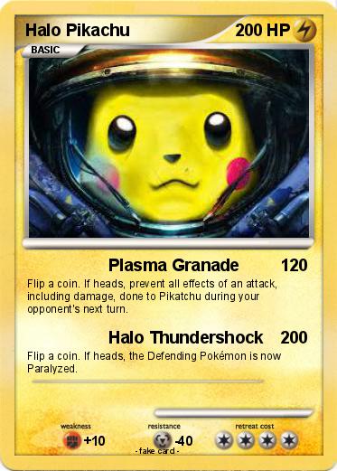 Pokemon Halo Pikachu