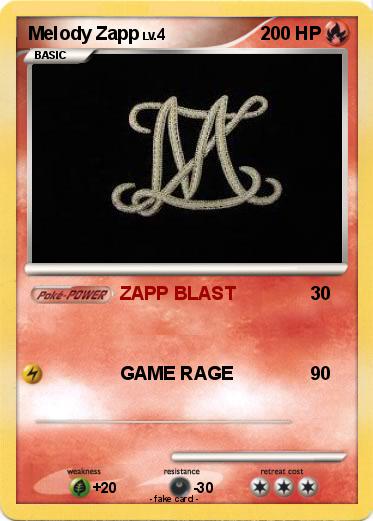 Pokemon Melody Zapp