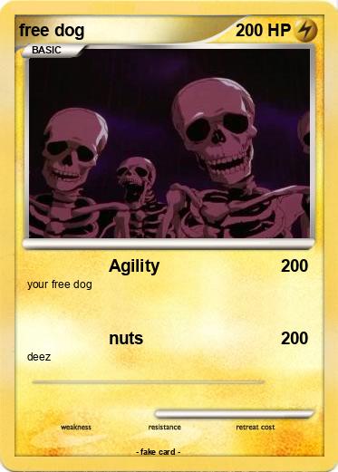 Pokemon free dog