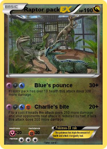 Pokemon Raptor pack