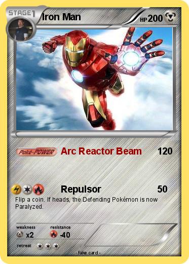 Pokemon Iron Man