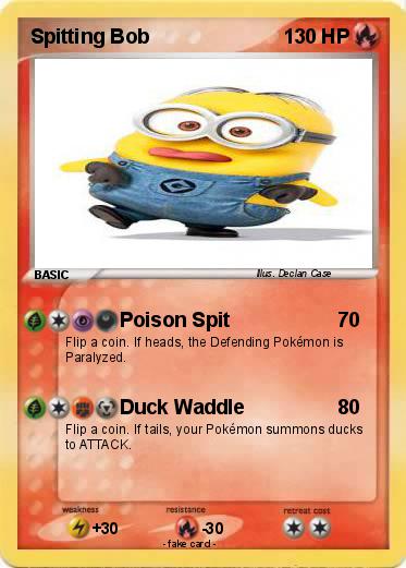 Pokemon Spitting Bob