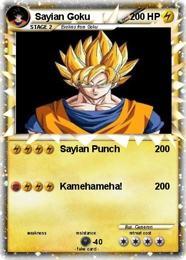 Pokemon Sayian Goku