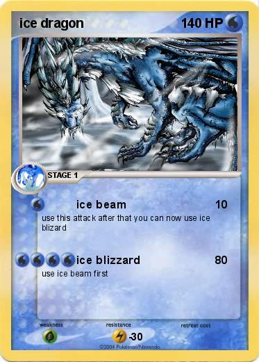 Pokemon ice dragon