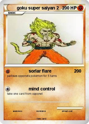 Pokemon goku super saiyan 2