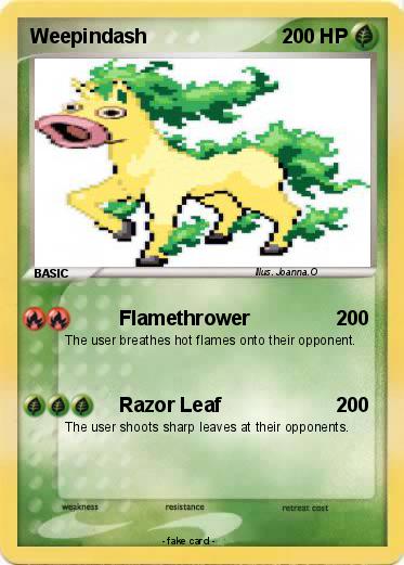 Pokemon Weepindash