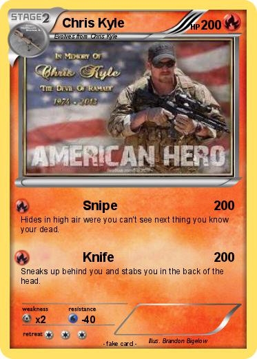Pokemon Chris Kyle