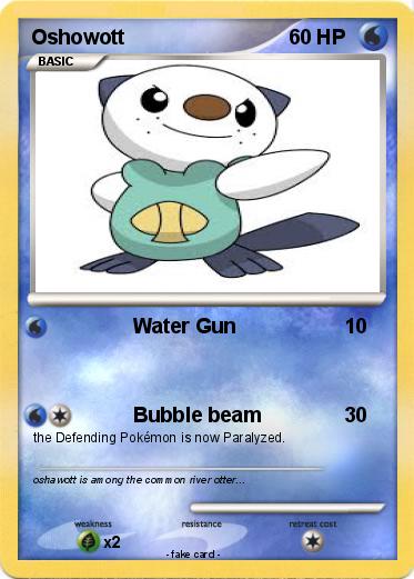 Pokemon Oshowott