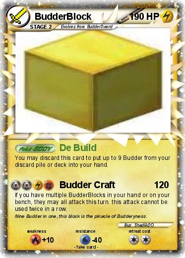Pokemon BudderBlock