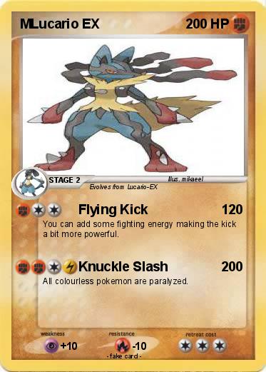 Pokemon MLucario EX