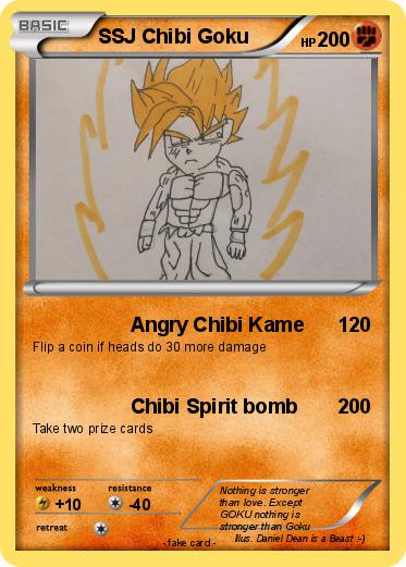 Pokemon SSJ Chibi Goku
