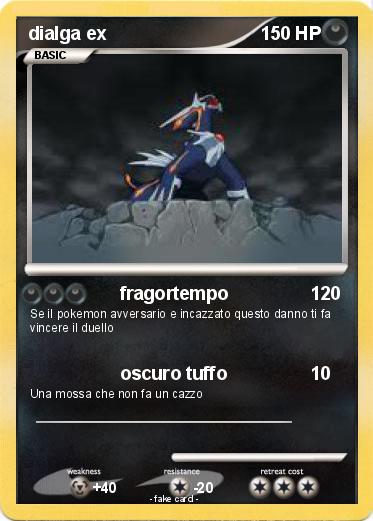 Pokemon dialga ex