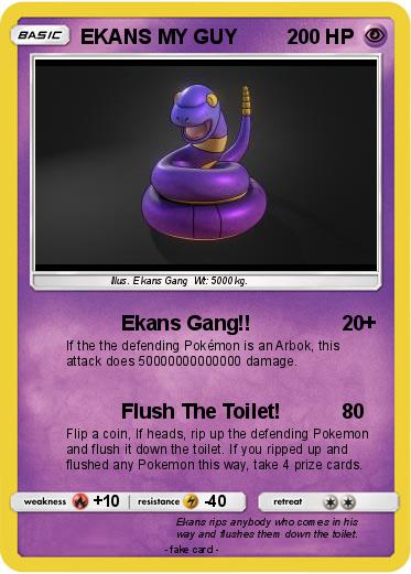 Pokemon EKANS MY GUY