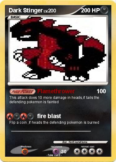Pokemon Dark Stinger