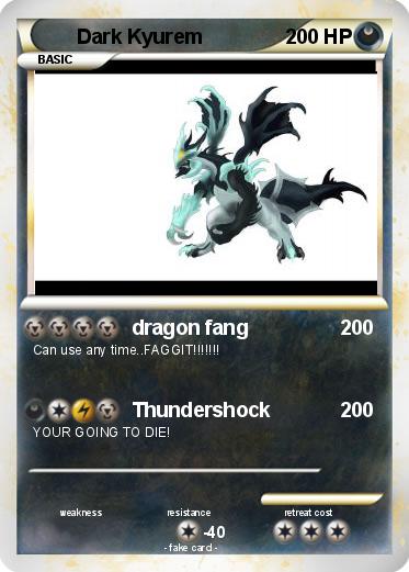 Pokemon Dark Kyurem