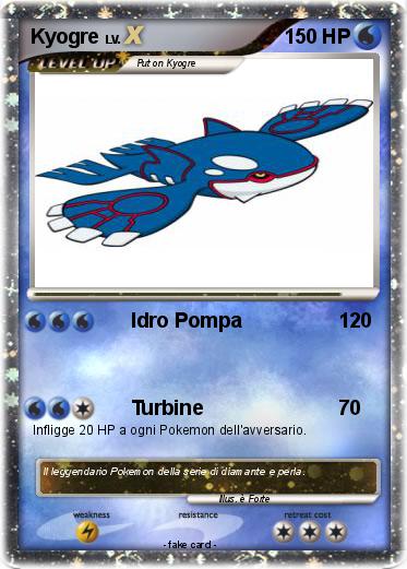 Pokemon Kyogre