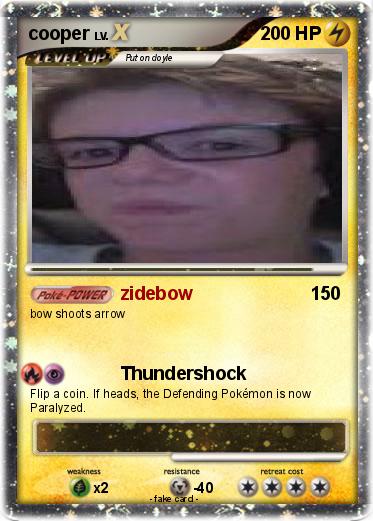 Pokemon cooper