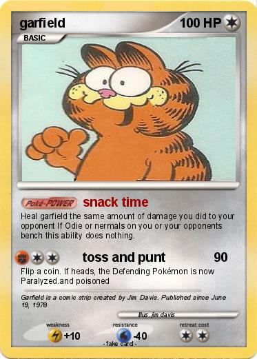 Pokemon garfield